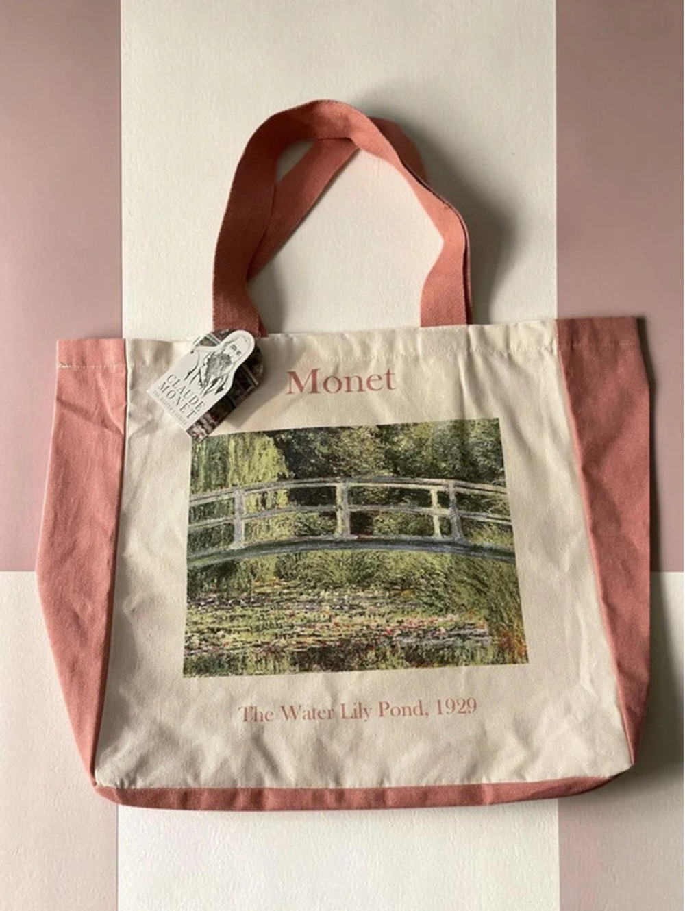 Canvas Tote Bag (Claude Monet)